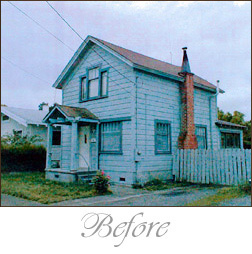 before photo of fully renovated house in Santa Rosa, CA - 36.73 K